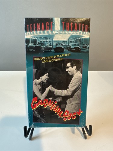 Carnival Rock (VHS, 1989, Rhino) Mamie Van Doren hosts Teenage Theater