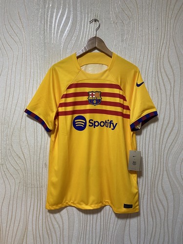 Nike FC Barcelona ベージュストライプシャツ S Nike FC Barcelona ベージュストライプシャツ S F.C. Barcelona
