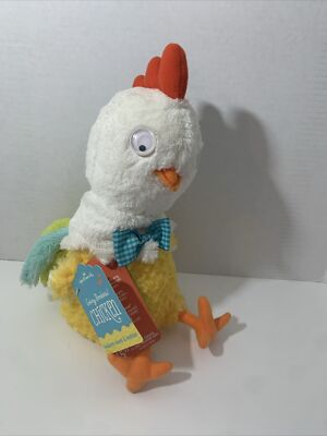 Hallmark Easter Animated Going Bonkers Dancing Chicken Plays  Chicken Dance 