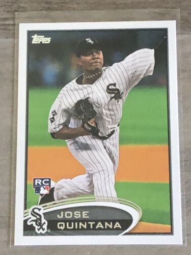 Jose Quintana 2012 Topps Update Rookie Card RC. Chicago White Sox. rookie card picture