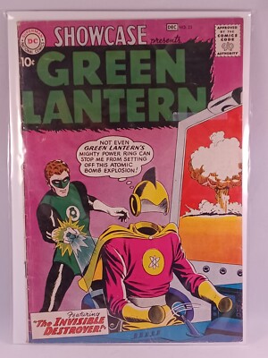 DC Comics Showcase #23 Green Lantern 2nd Appearance Comic Hal Jordon Dec. 1959