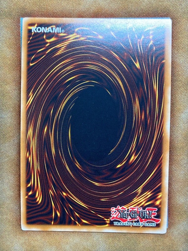 Yugioh Test Print Card Holographic With Black Border