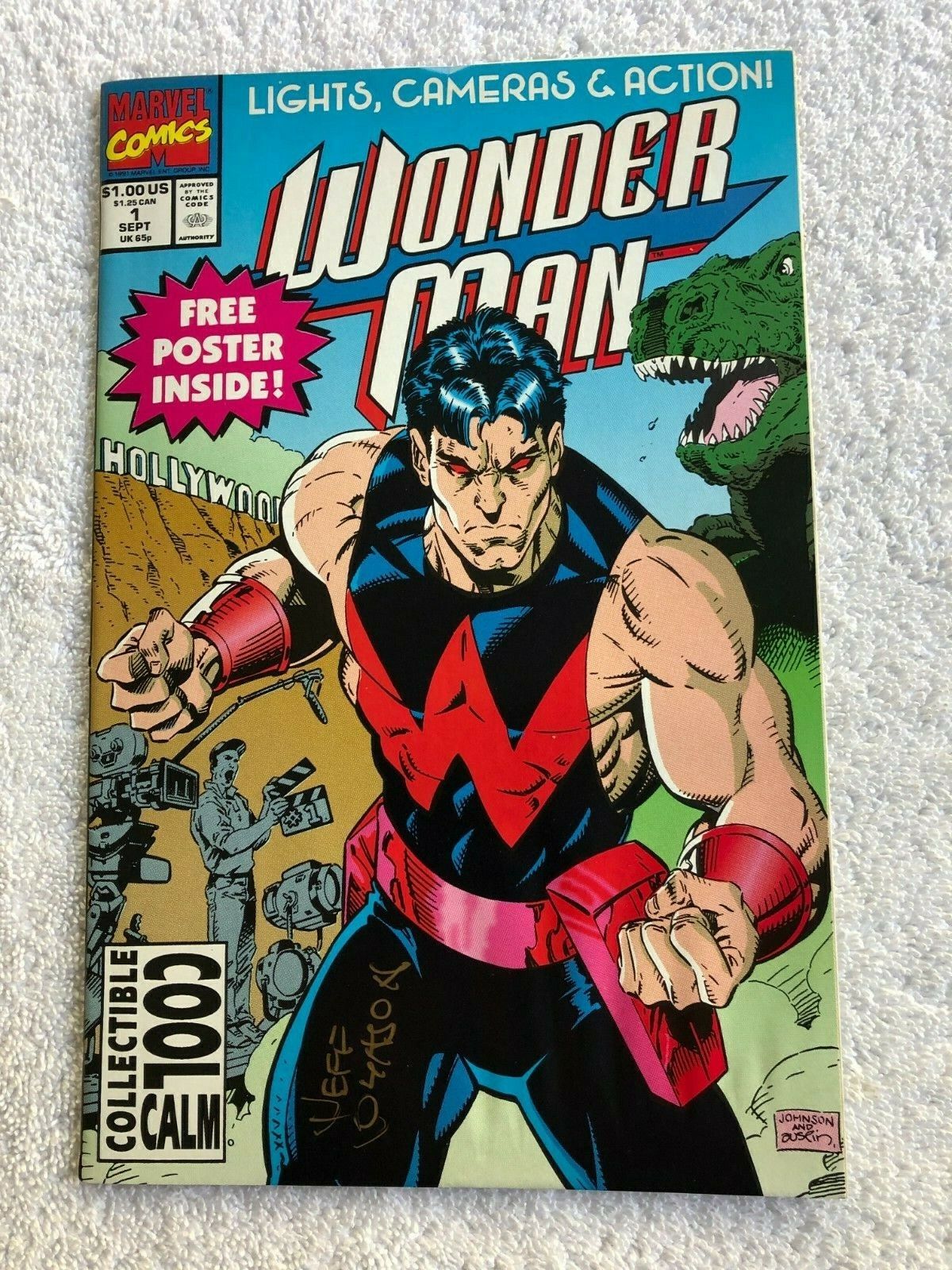 Wonder Man #1 (Sep 1991, Marvel) Signed VF- 7.2 | eBay Wonder Man #1 (Sep 1991, Marvel) Signed VF- 7.2 | eBay