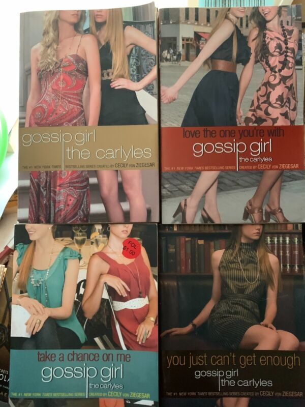 Gossip Girl: *the Carlyles* Complete Set 1-4 Paperback Lot