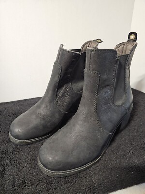 Kodiak Canada Waterproof Leather Boot Slip On Women 9.5 US Black