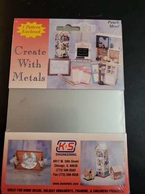K & S Precision Metals 6505 5X7'' TIN SHEET 10n