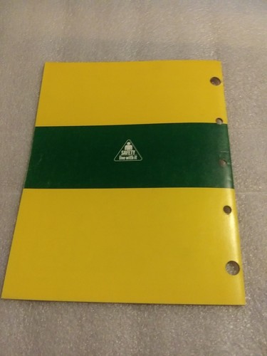 John Deere 380A Front Blade For 670 770 Tractors Operators Manual OMM79612