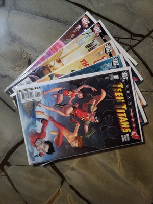 TEEN TITANS YEAR ONE 1 - 5  Wolfram Kerschl 2008  NM 