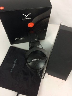 Open Box Beyerdynamic DT 770 M Isolation Headphones