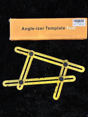 NEW GENERAL TOOLS 836 Angle-izer Template Tool Metal Knob Angleizer Multi Angle