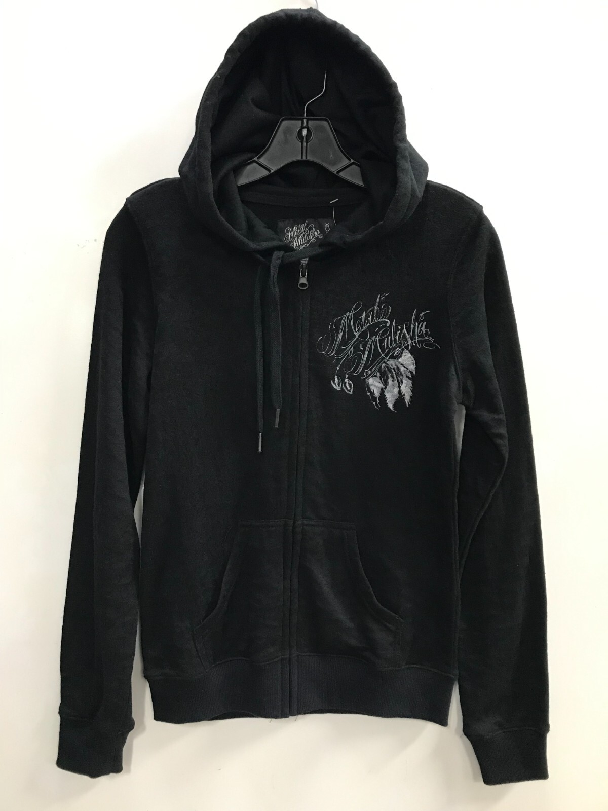 Metal Mulisha Women's Zip-Up Light Weight Hoodie