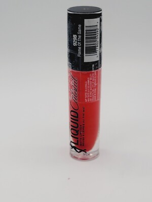 (1) WET N WILD Megalast Liquid Catsuit MATTE Lipstick #929B FLAME OF THE GAME