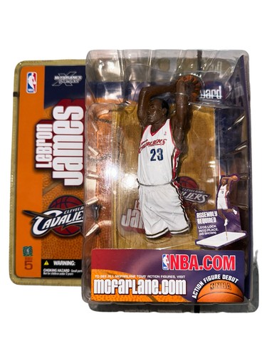 LEBRON JAMES MCFARLANE NBA LEGENDS ACTION FIGURE NEW SEALED