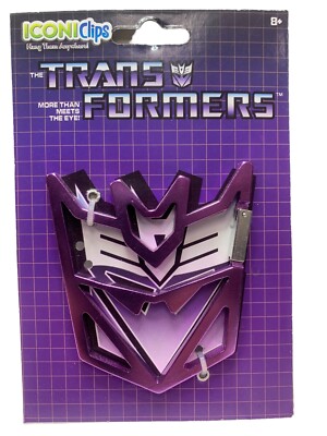 IconiClips Transformers Decepticons Clips New!