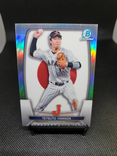 プレストマン 2023 Bowman Chrome Tetsuto Yamada Refractor /499 DVS 1230 | eBay