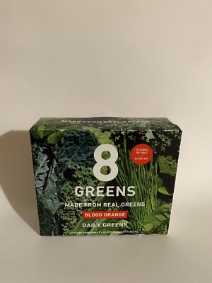 8 Greens Effervescent Super BLOOD ORANGE 30 Tablets Dietary Supplement 8/2025