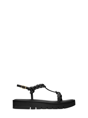 STUART WEITZMAN Женские черные босоножки на платформе Calypso на платформе с выступами 7.5 B