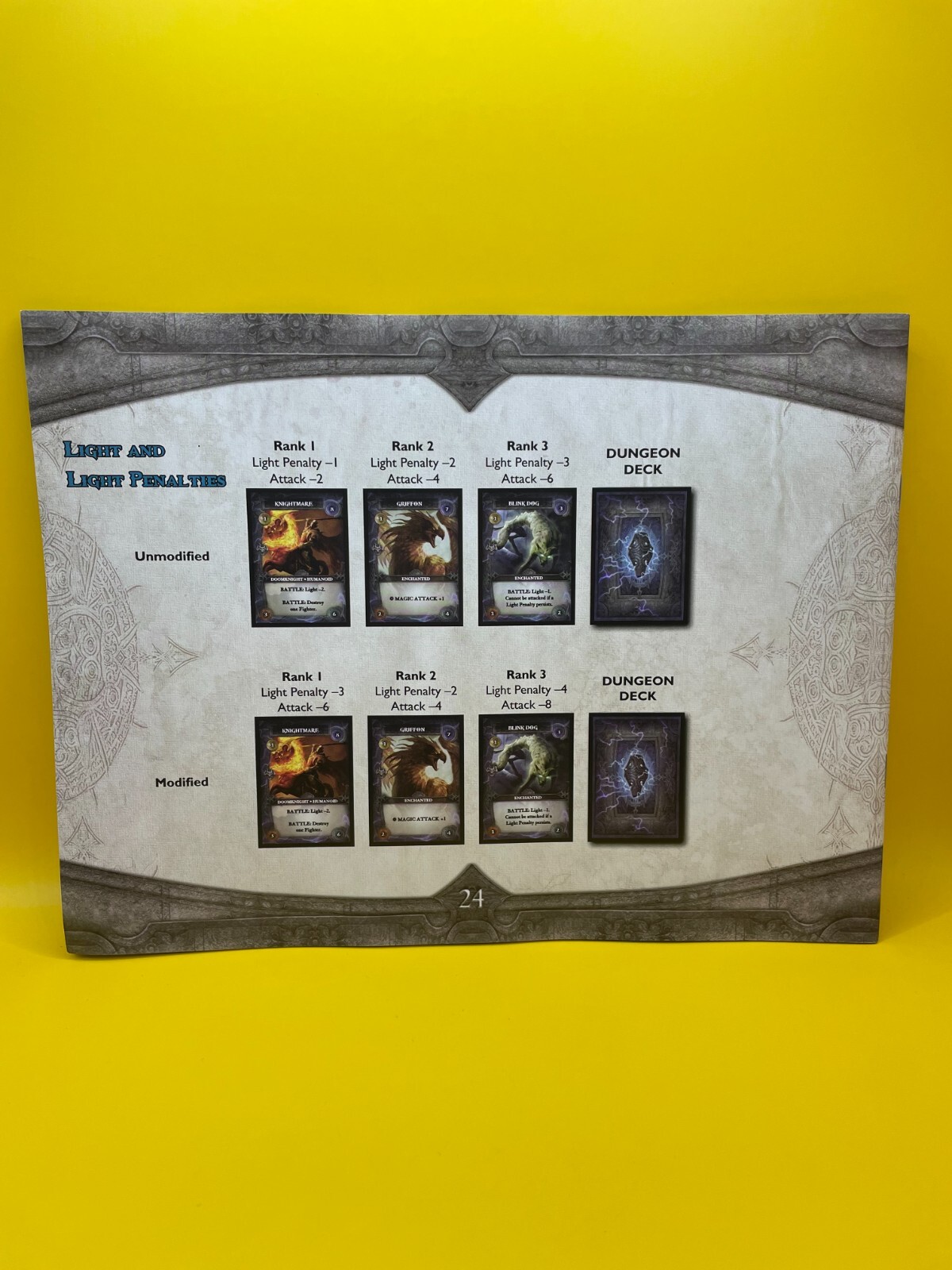 2009 AEG Thunderstone Board Game - 24-page Game Instruction Booklet