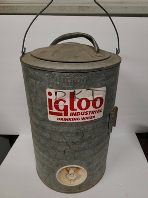 vintage igloo water cooler