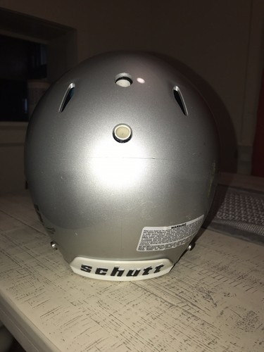 Schutt YOUTH ION 4D Football Helmet GREY Silver Metallic New Other Size Small