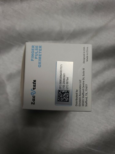 Zacurate 500BL Series Fingertip Pulse Oximeter Blood Oxygen Monitor SpO2 Meter