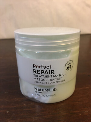 Nature Lab Tokyo Perfect Repair Treatment Masque 6.7oz Color Safe Keratin Bamboo