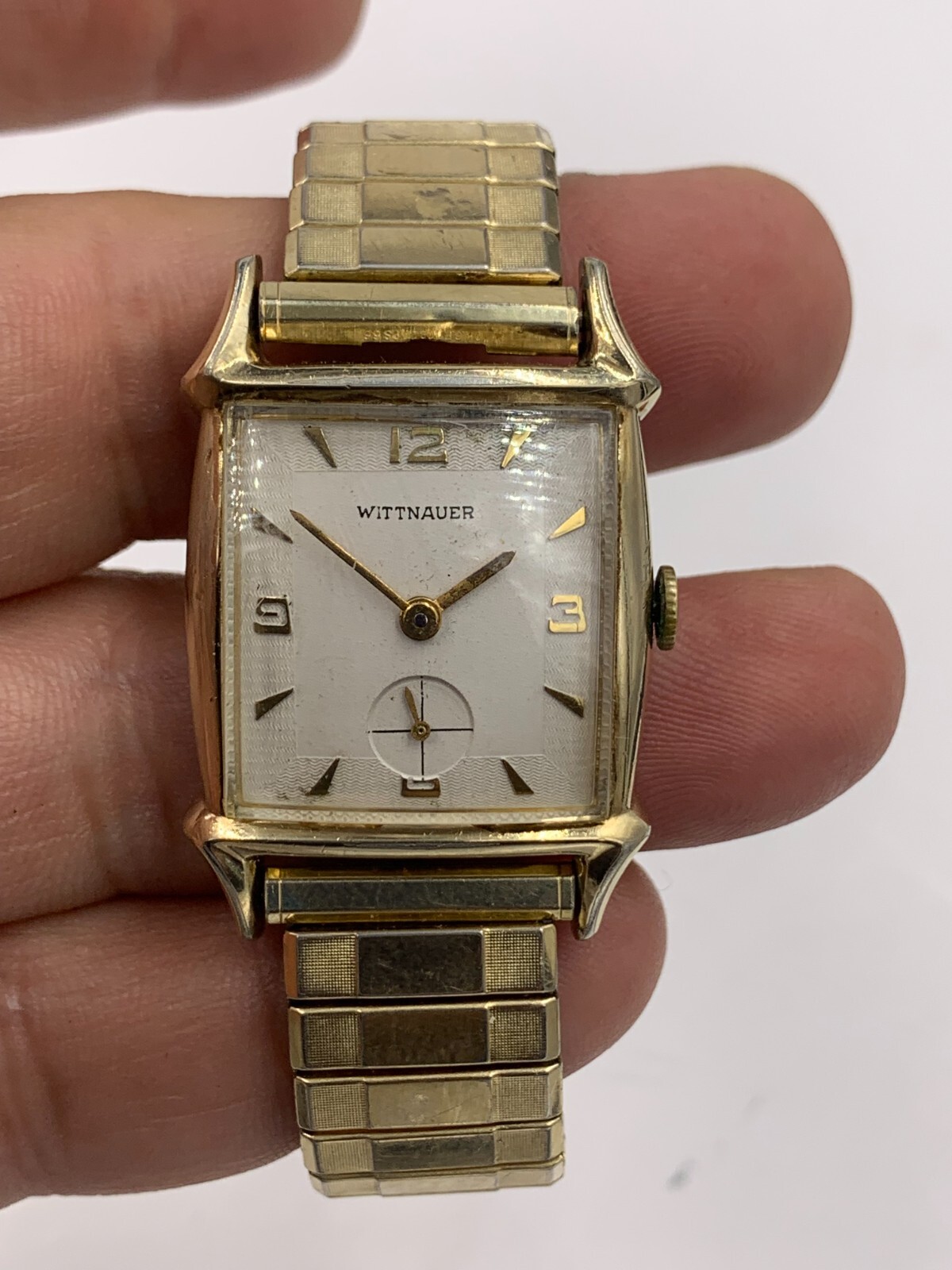 WITTNAUER ウィットナー手巻き スモセコ cal.76/3G REVUE WITTNAUER ウィットナー手巻き スモセコ cal.76/3G REVUE - メルカリ