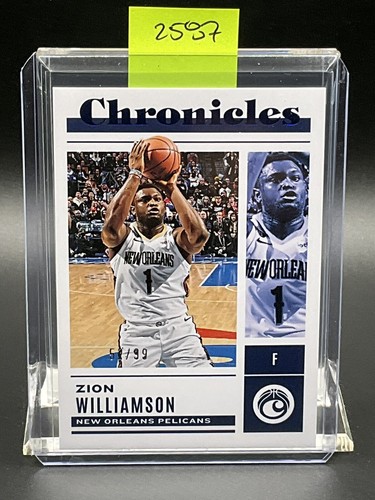 NBAカード　Zion williamson RC BLUE 99シリ Zion Williamson 2022-23 Panini Chronicles Blue /99 New