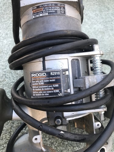 Ridgid Router