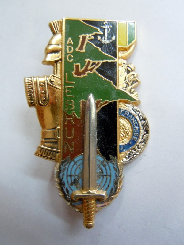 Insigne Promotio NumÃ©RotÃ© Eag Lebrun Liban Genie Balme G.3485 Original