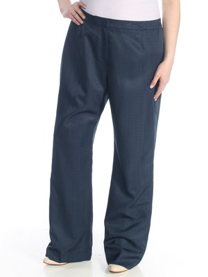 

LE SUIT Женские темно-синие прямые брюки для работы, Navy, 50035895-7DM
