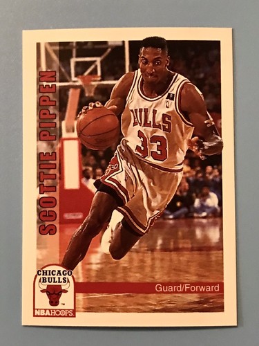 Scottie Pippen 1992-93 NBA Hoops #34 Chicago Bulls | eBay