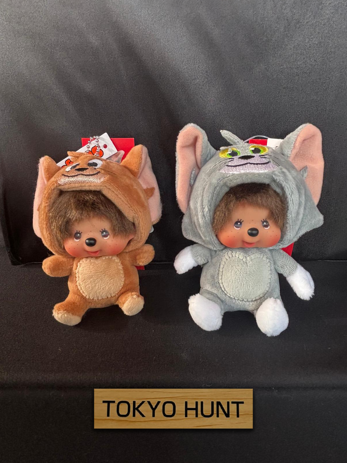 Sekiguchi Monchhichi x Tom & Jerry SS Size PAIR | Keychain