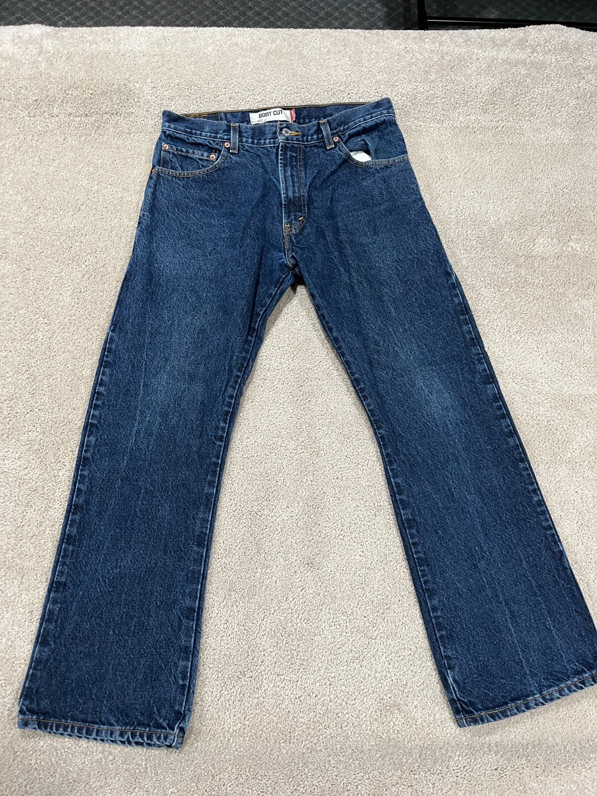 m*n様 1980s LEVI'S 517 BOOT CUT JEANS W33 vintage 1980s jeans LEVI'S 517 boot cut dark denim 36 x 31