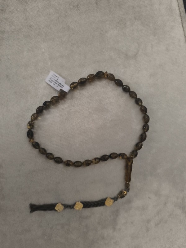 Tasbih Fabriquer En Turquie, Fosilli Damla.