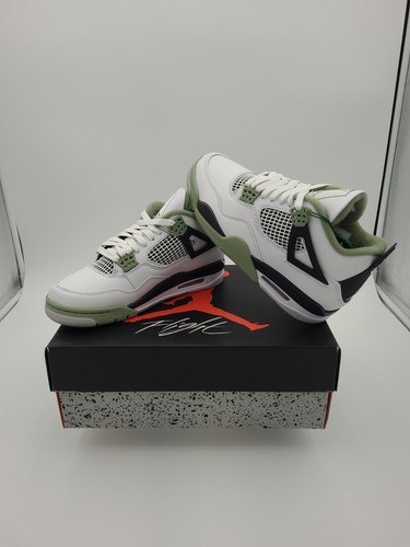 靴 Nike WMNS Air Jordan 4 \"Oil Green\" Women's Air Jordan 4 'Oil Green' (AQ9129-103) Release Date