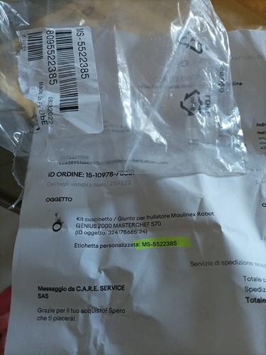 Foto dell'oggetto di un acquirente verificato