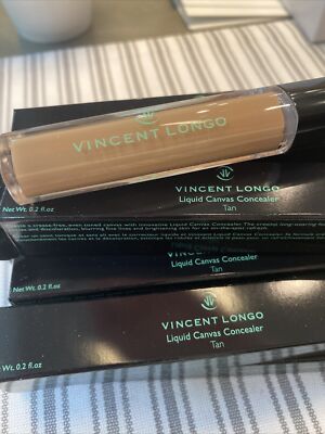 12 Pc Set-Vincent Longo Liquid Canvas Concealer Under Eye Contour Tan Colors