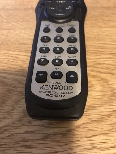 Original Kenwood KDC-BT8044U Remote Control RC-547 RC547