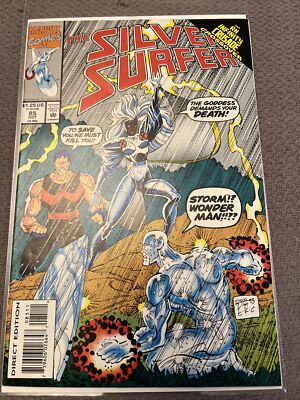 THE SILVER SURFER # 85 (Marvel 1993) Infinity Crusade Will Combine Shipping