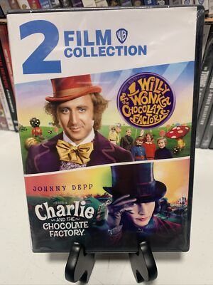 Willy Wonka and the Chocolate Factory, Charlie and the Chocolate Factory DVD NEW