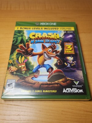 Xbox One Crash Bandicoot N Sane Trilogy - NEW SEALED
