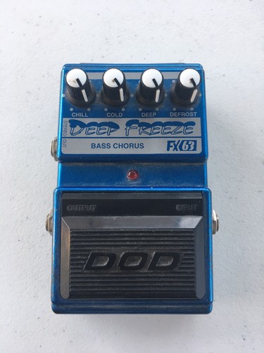 DOD FX63 DEEP FREEZE ベースコーラス レア 希少 DOD FX63 DEEP FREEZE ベースコーラス レア 希少