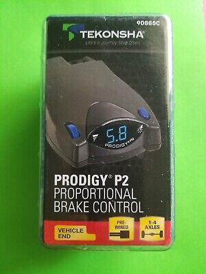 NEW - Tekonsha Prodigy P2 Electric Brake Control - Trailer Towing 90885C
