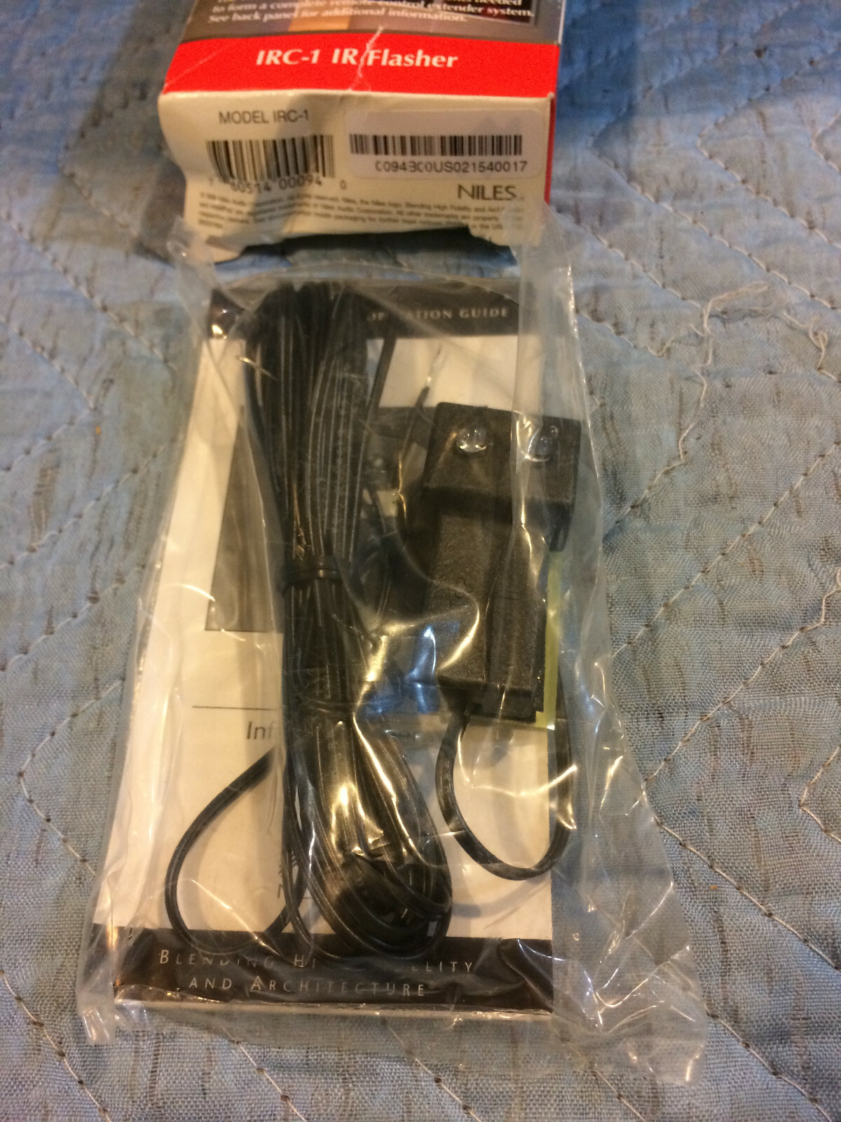 NEW - Niles IRC-1 Flooding Infrared Flasher