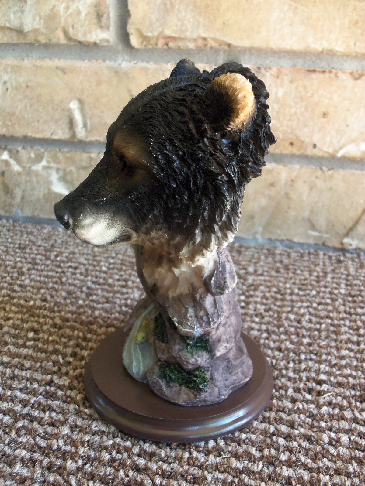 Bear  Head Figurine