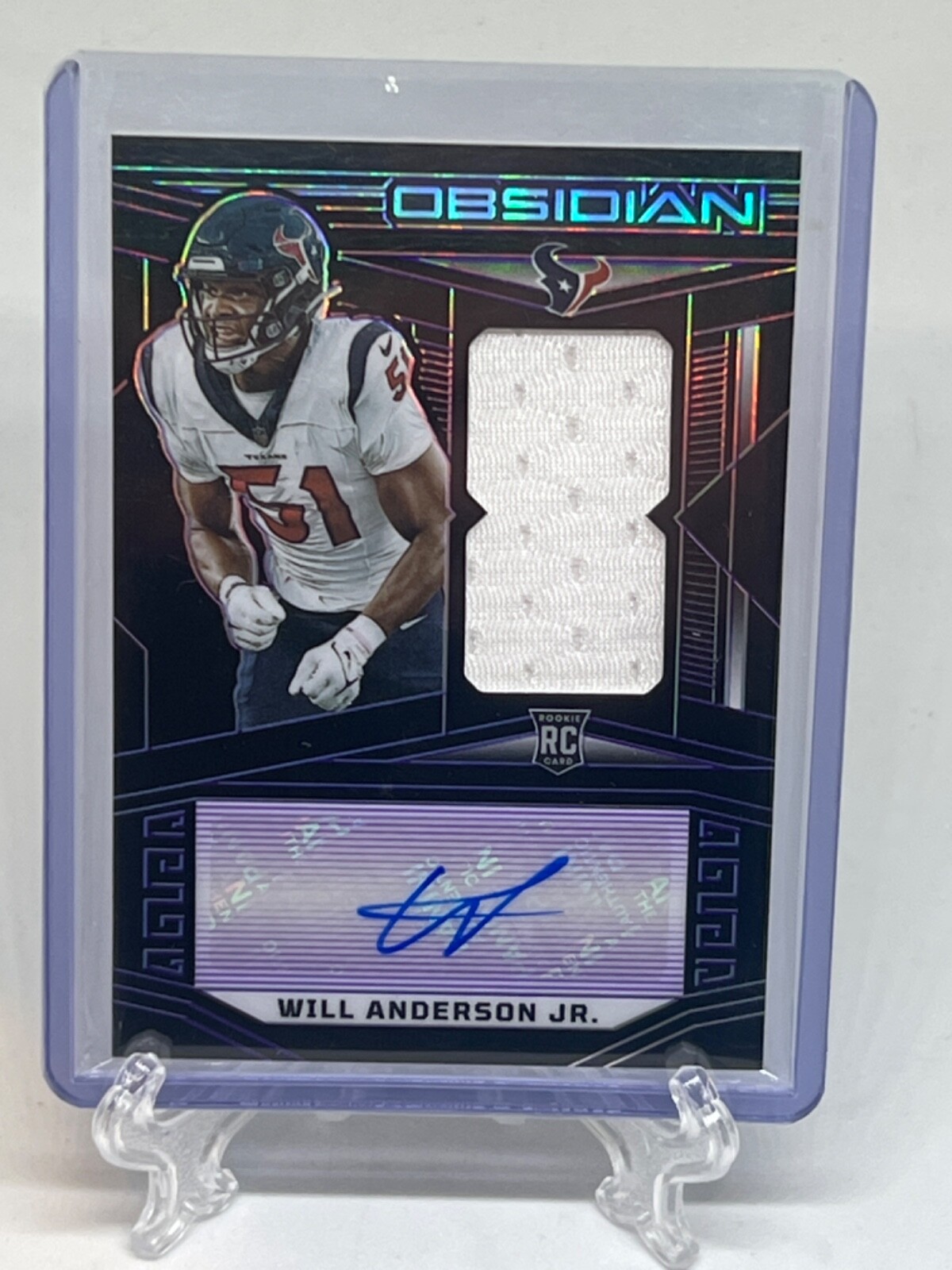 Panini Obsidian Zion rc Purple75シリ 2022-23 Panini Obsidian - Rookie Jersey Ink Jabari Smith Jr