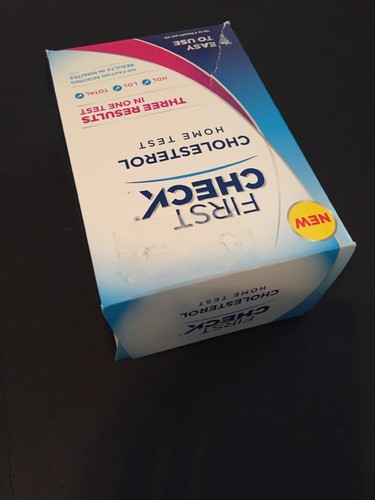 First Check Home Cholesterol Test Kit - Two Tests / Box ( 1 total chol , 1 HDL )
