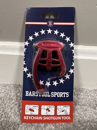 Barstool Sports Keychain Shotgun Tool Drinking Game Beer Bottle Opener Gift