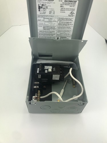 50 AMP GFCI GFI Spa Hot Tub Disconnect with outdoor box